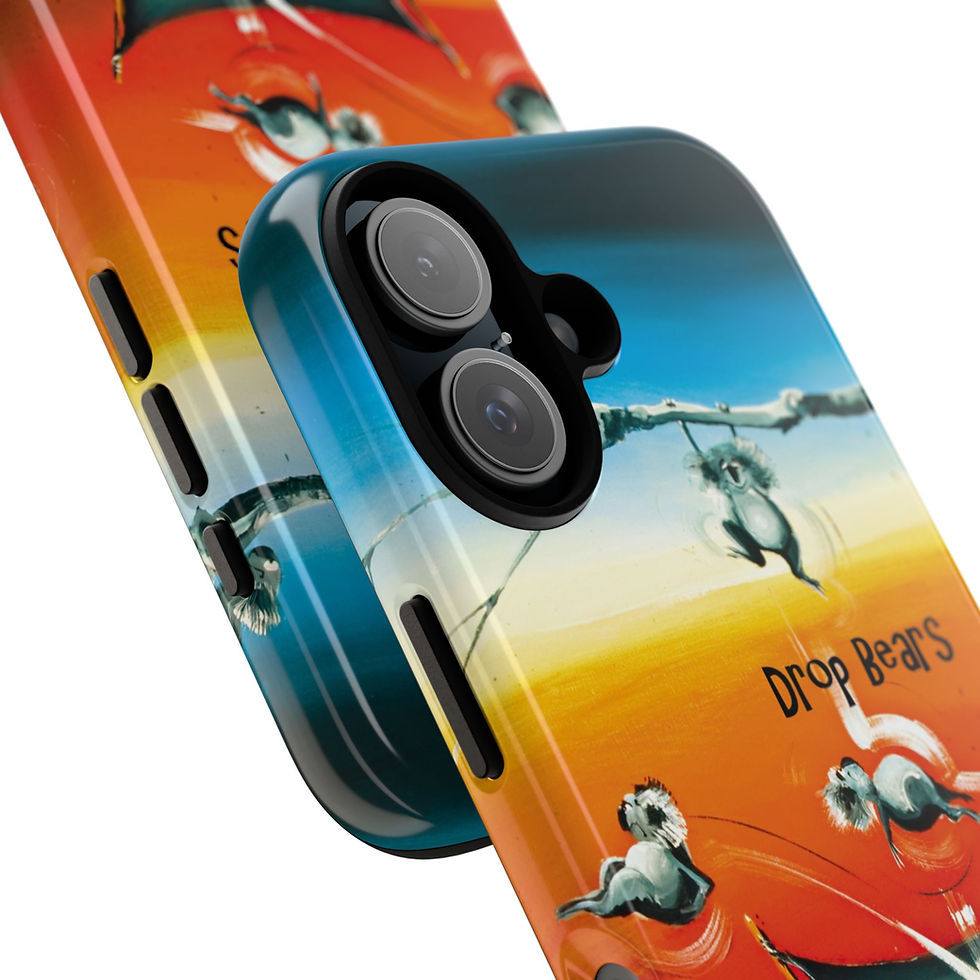 Thumbnail: iPhone Protective Phone Case - Drop Bears