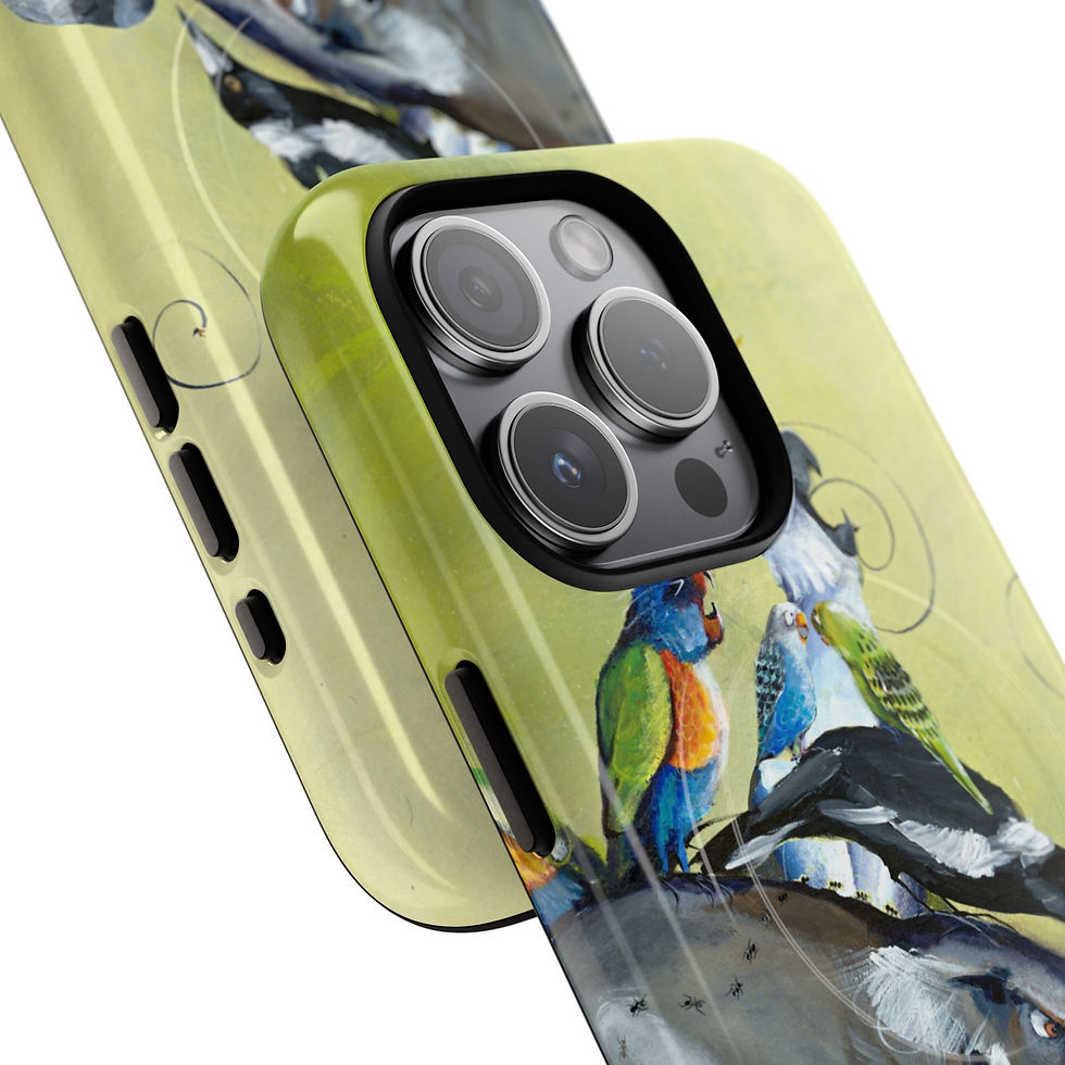 Thumbnail: Tough Magnetic Phone Case — 'Nap Attack'