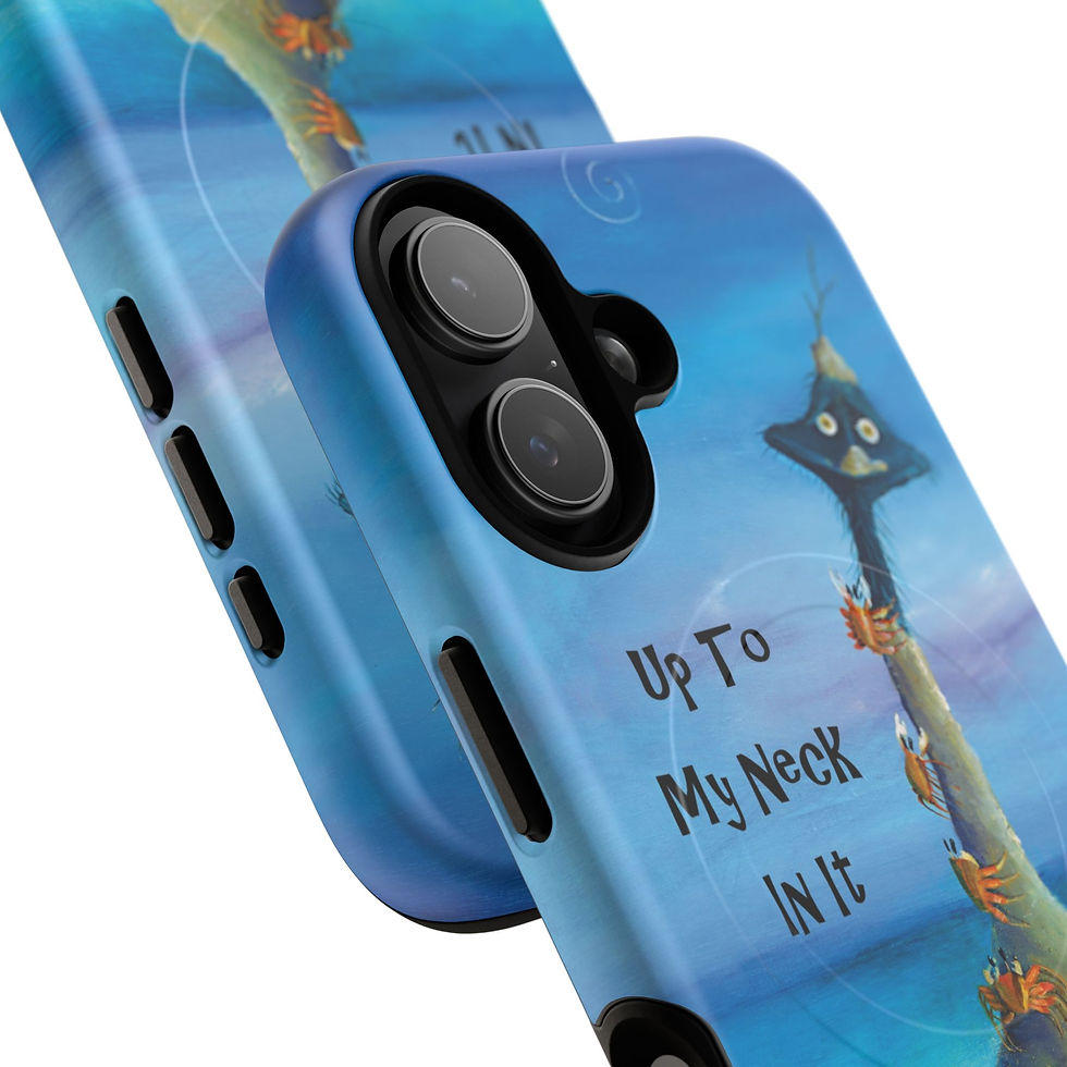 Thumbnail: Tough Magnetic Phone Case — 'Up To My Neck In It'
