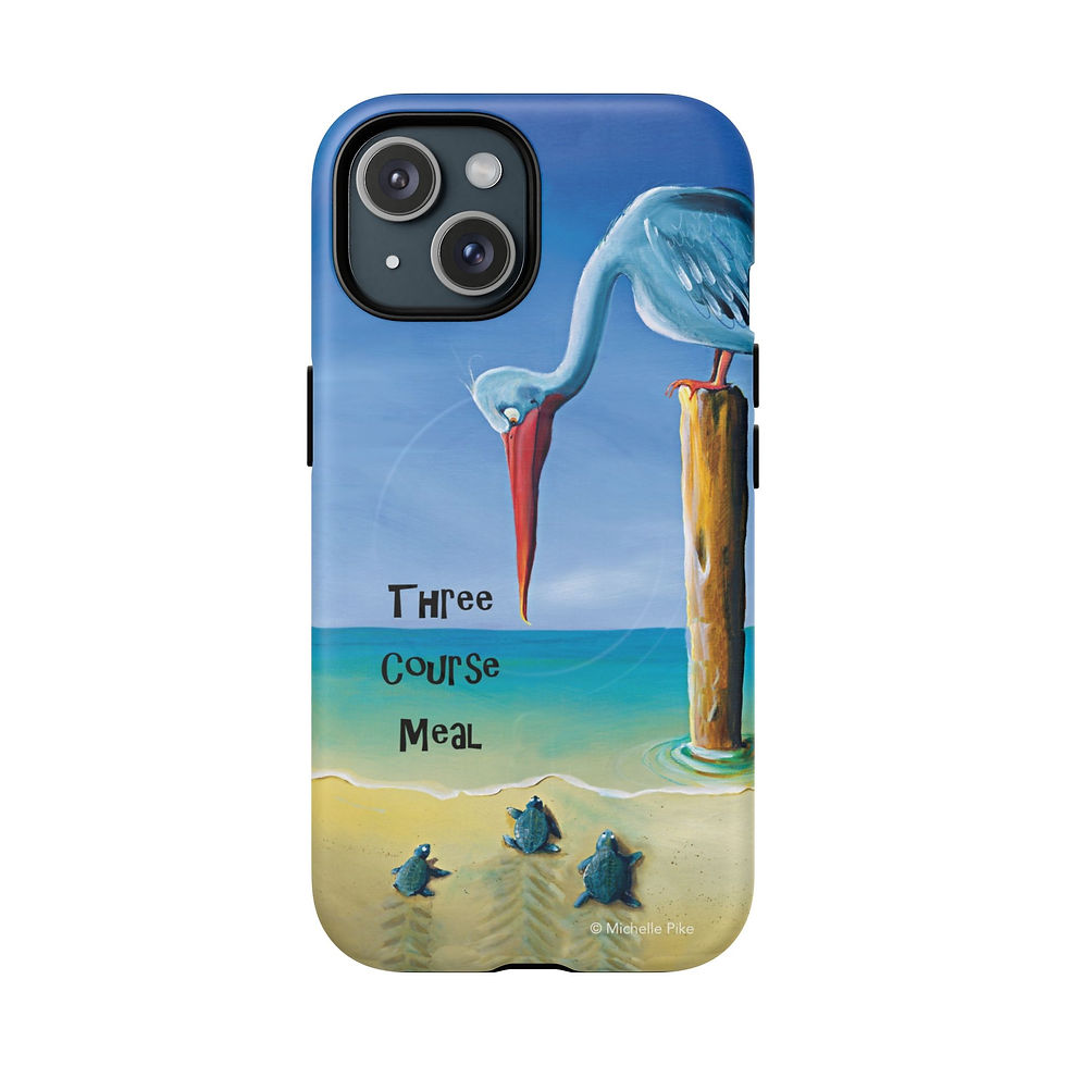 Thumbnail: Tough Magnetic Phone Case - 'Three Course Meal'