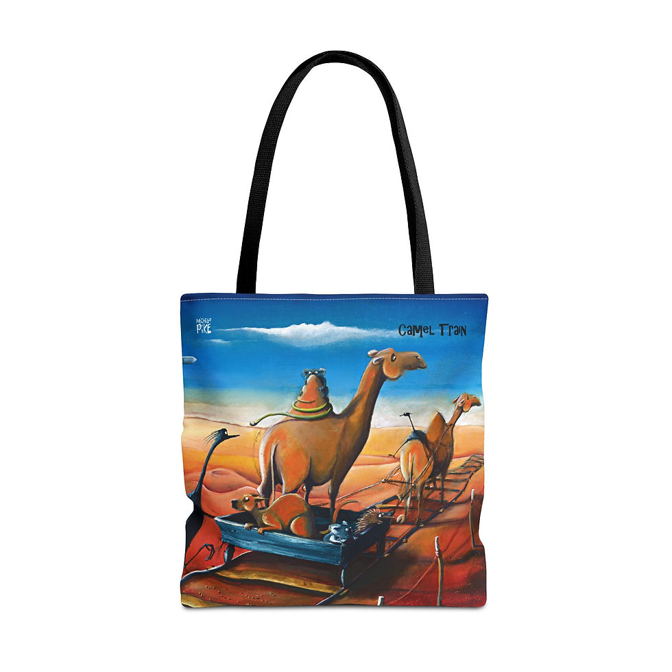 Thumbnail: Tote Bag — Camel Train