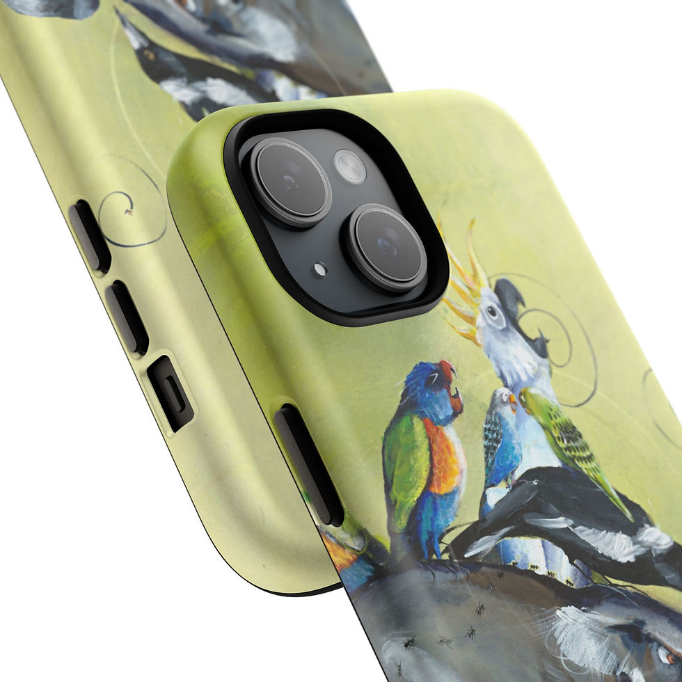 Thumbnail: Tough Magnetic Phone Case — 'Nap Attack'