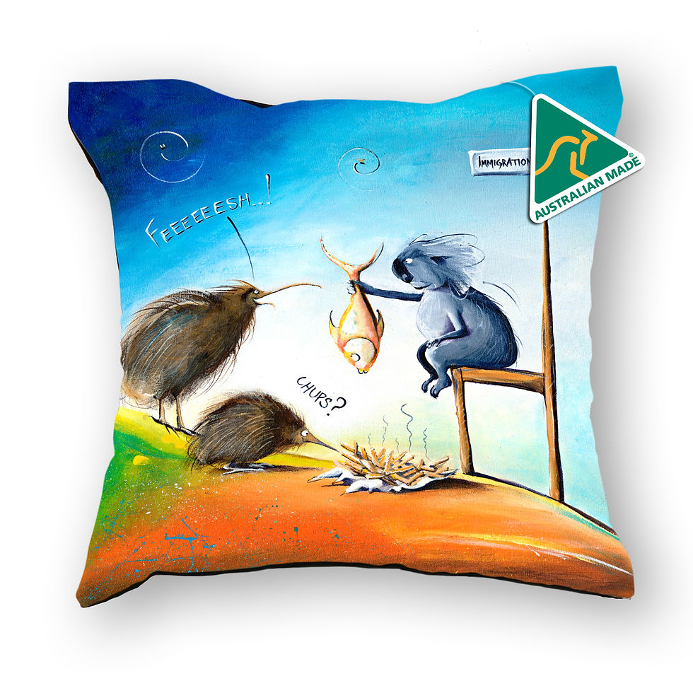 Cushion Cover - Fush and Chups
