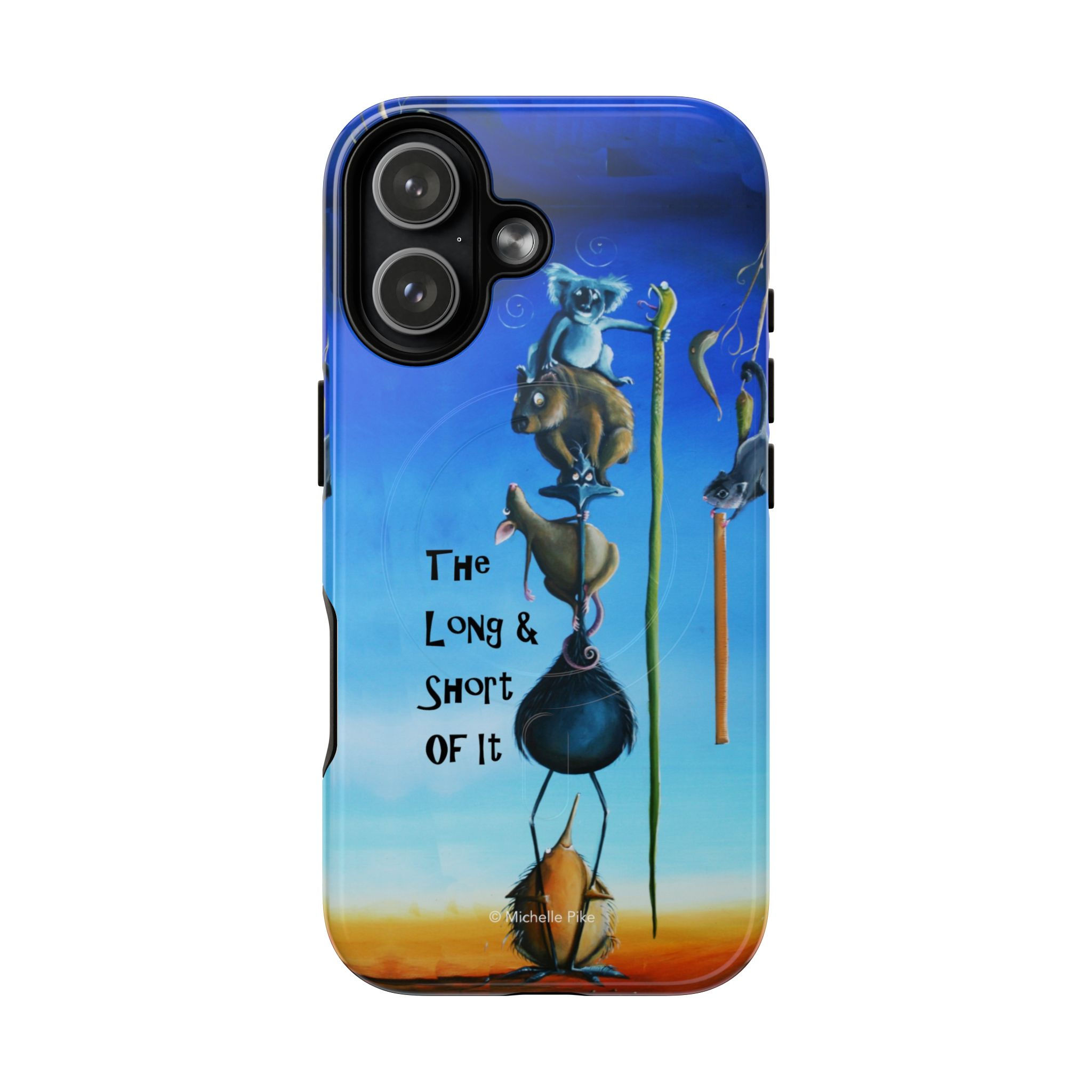 Tough Magnetic Phone Case — 'The Long & Short Of It'
