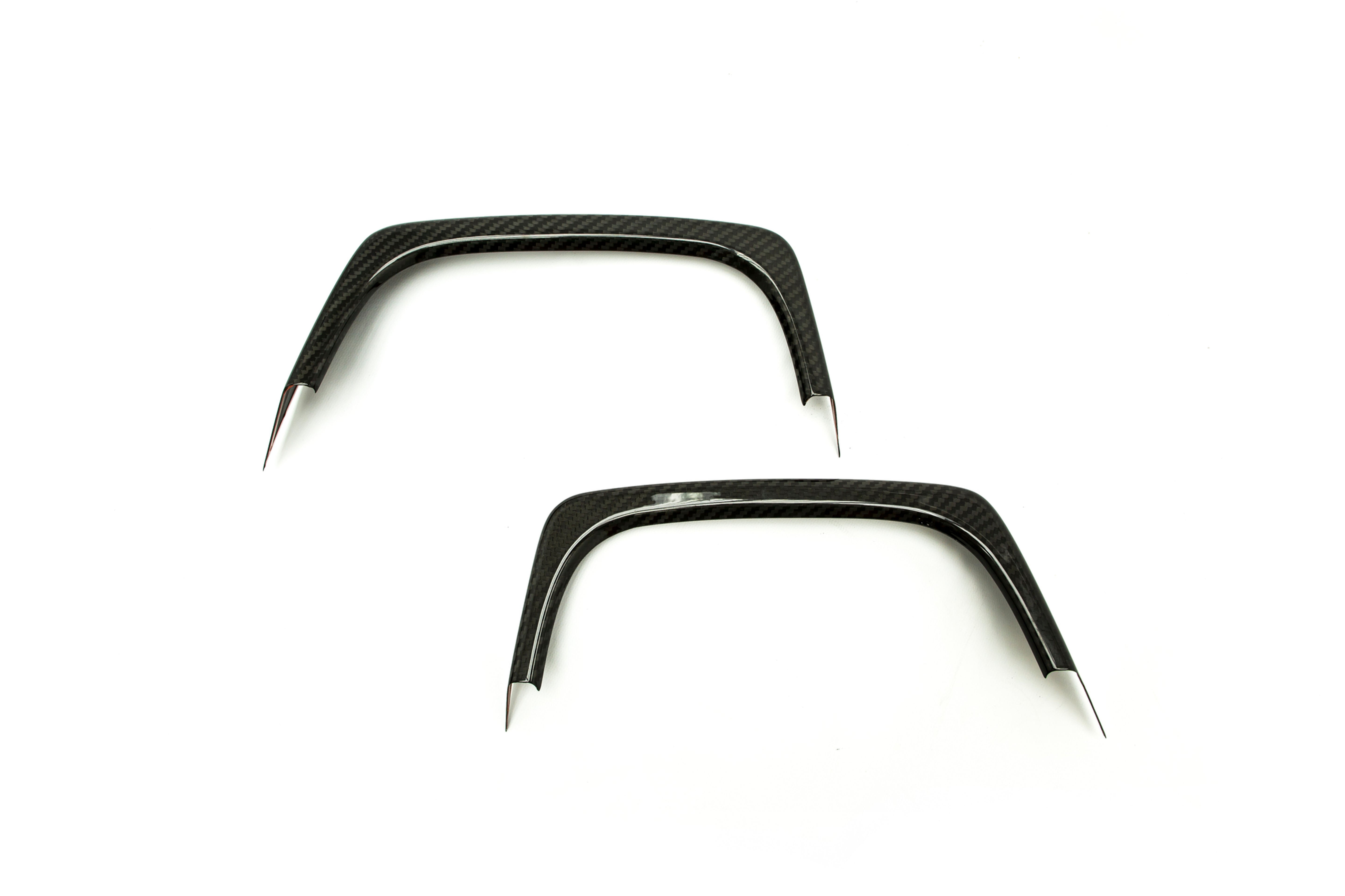 OLM CF Rear Bumper Exhaust Finishers Elevate the rear aesthetic of your