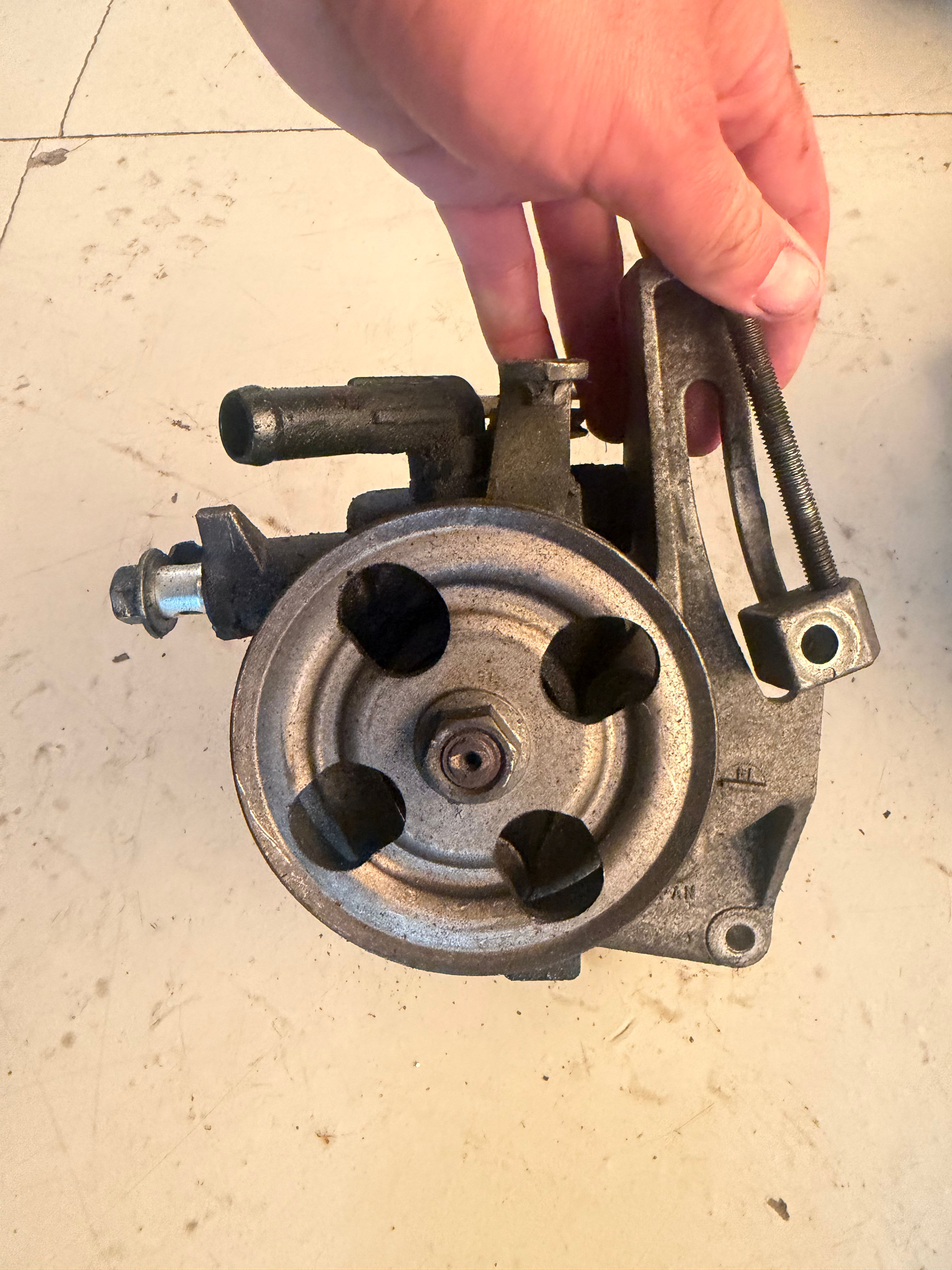 OEM power steering pump for 02-03 Subaru Impreza WRX.