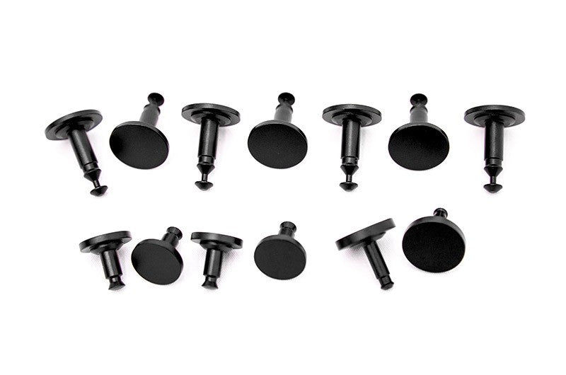 OLM Anodized Engine Bay Fastener Set - Black SPECS: Anodized Black Finish