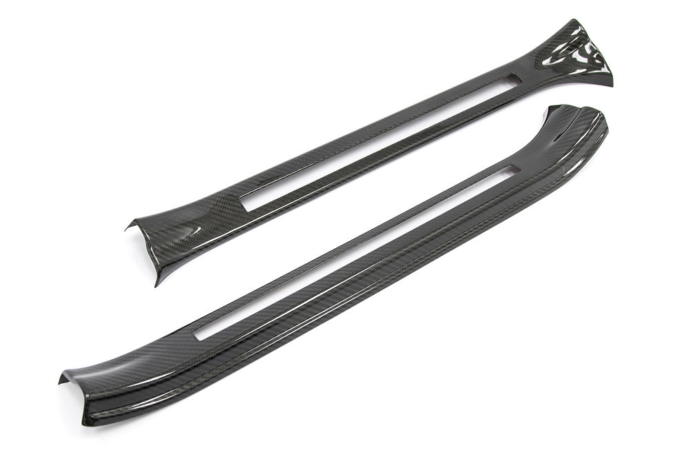 OLM LE Dry CF Door Sill Cover for 2015-2021 STI Highlights: Made by Axis Parts