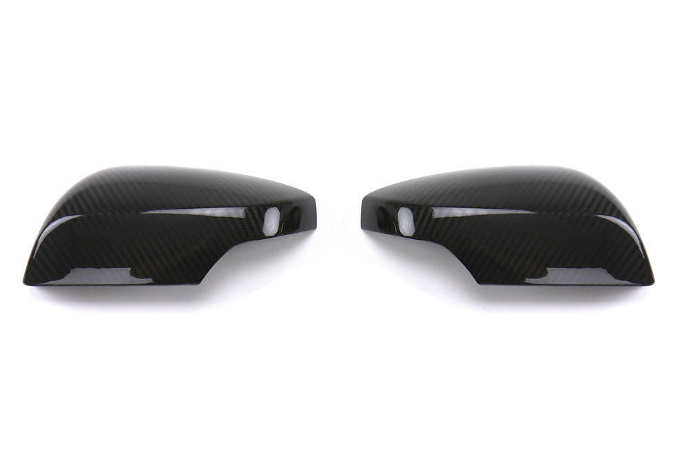 OLM Dry CF Mirror Covers (with Turn Signal Hole) These dry carbon fiber mirror