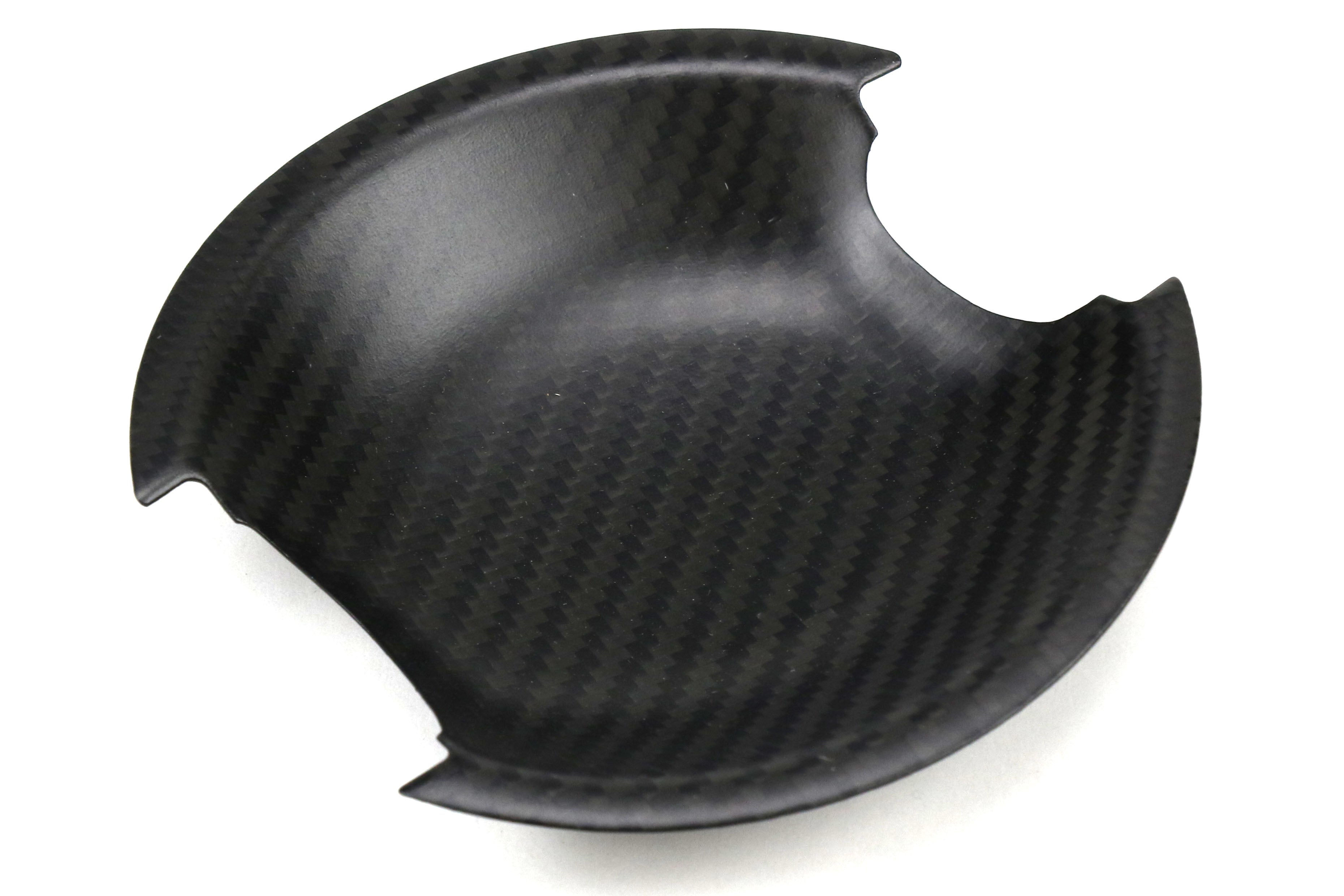 OLM Dry CF Exterior Door Handle Insert - Matte CF Highlights: Matte CF Version