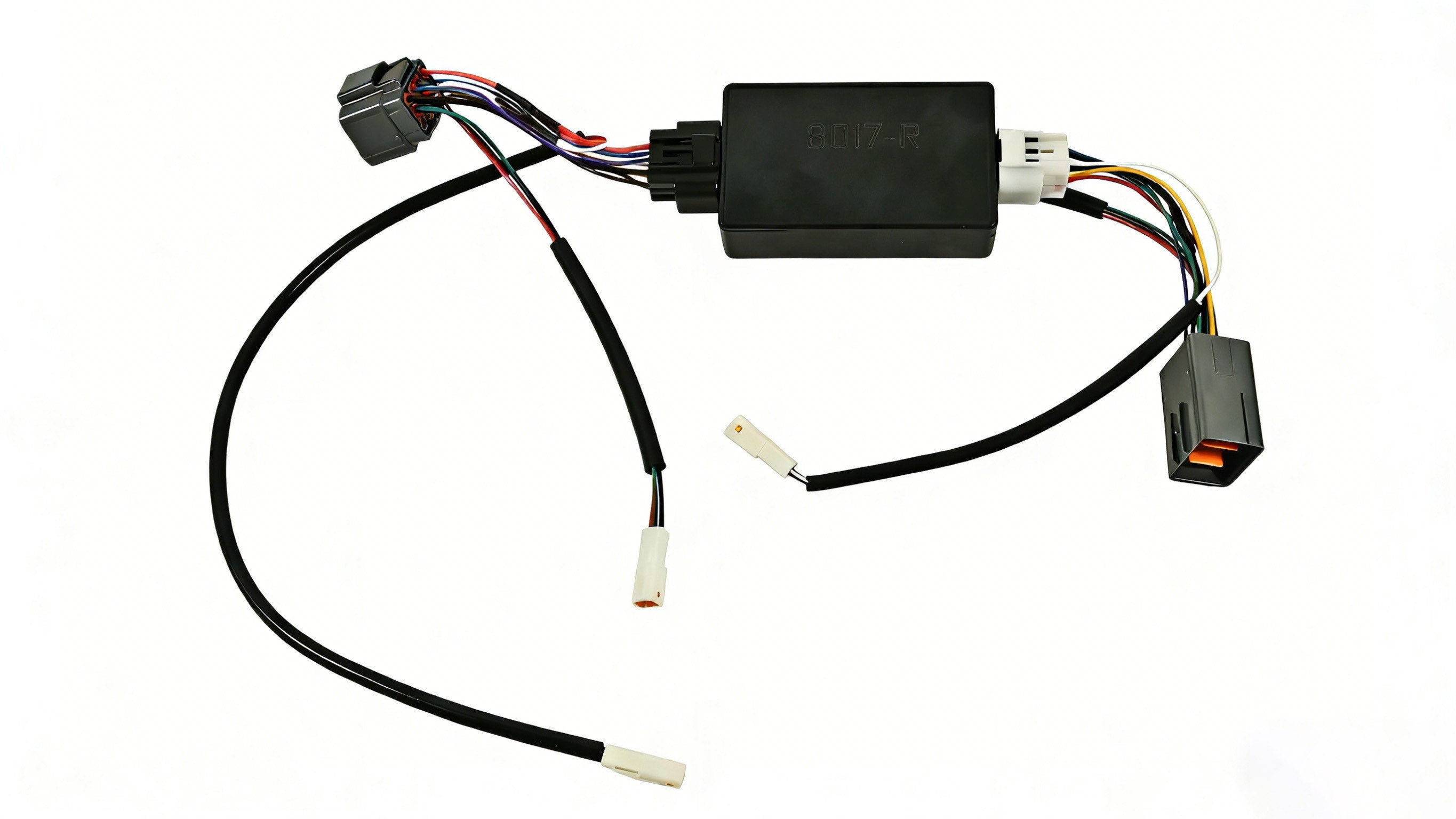 The OLM Sokudo Headlight Harness by OLM is designed specifically to ensure