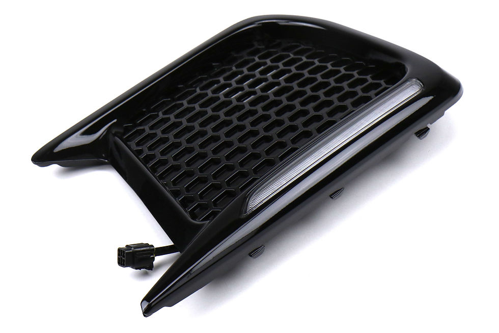 OLM Facelift JDM Style DRL / Sequential Turn Signal Bezel (No Fog Hole)