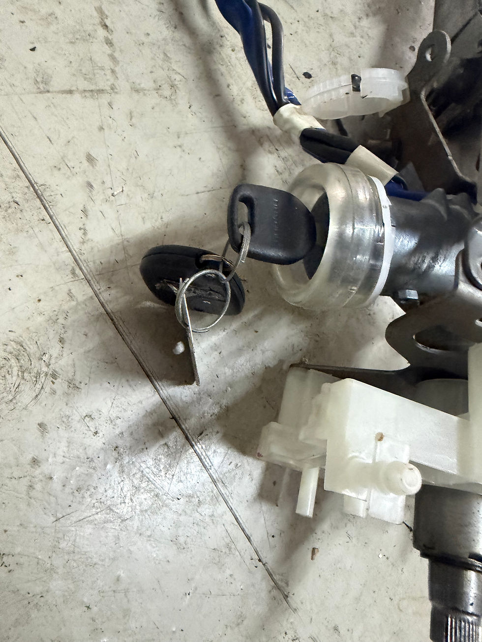 Ignition switch with key for 02-03 Impreza WRX