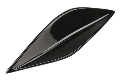 OLM STI Spoiler Side Fins - Crystal Black Silica / Raven Features: Crystal