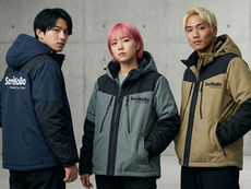 ▶︎【ロゴプリント対応】ストレッチ防水防寒ブルゾン