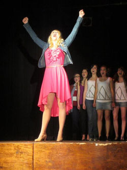 rehearsing for "So Much Better"