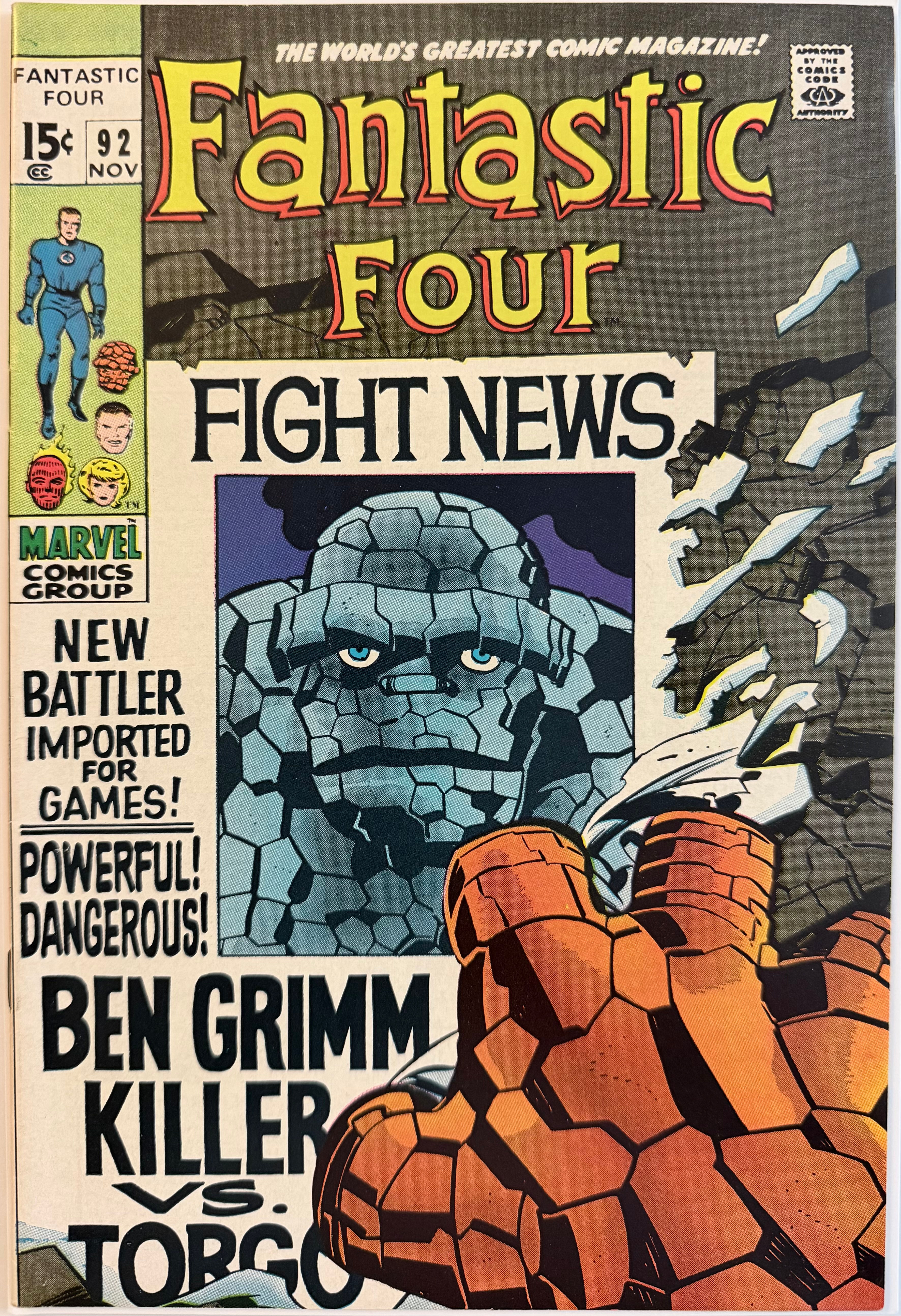 Fantastic Four Vol 1 #92 (1969)