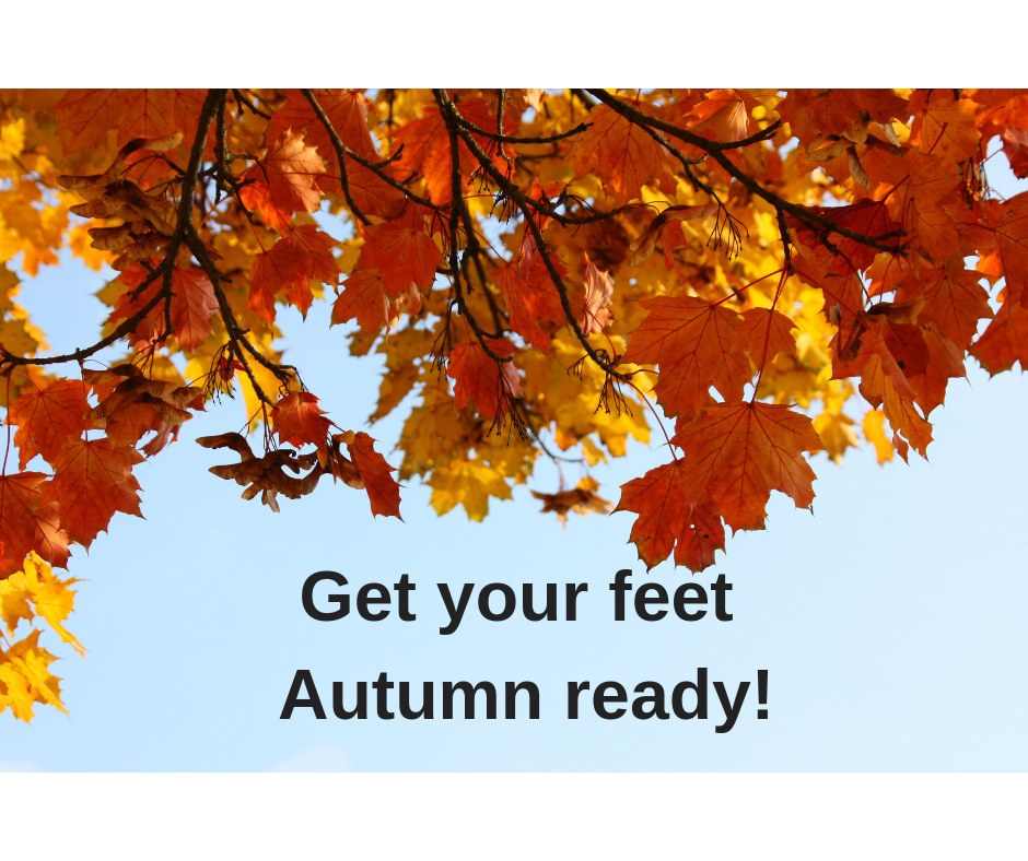 Autumn feet ready