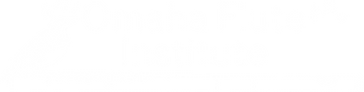 Omaha Flute Institute logo in white