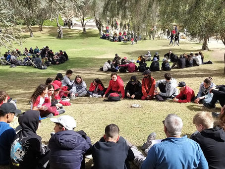 טיול שנתי שכבת ח לדרום