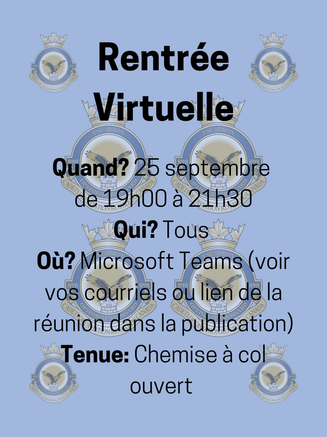 Rentrée virtuelle