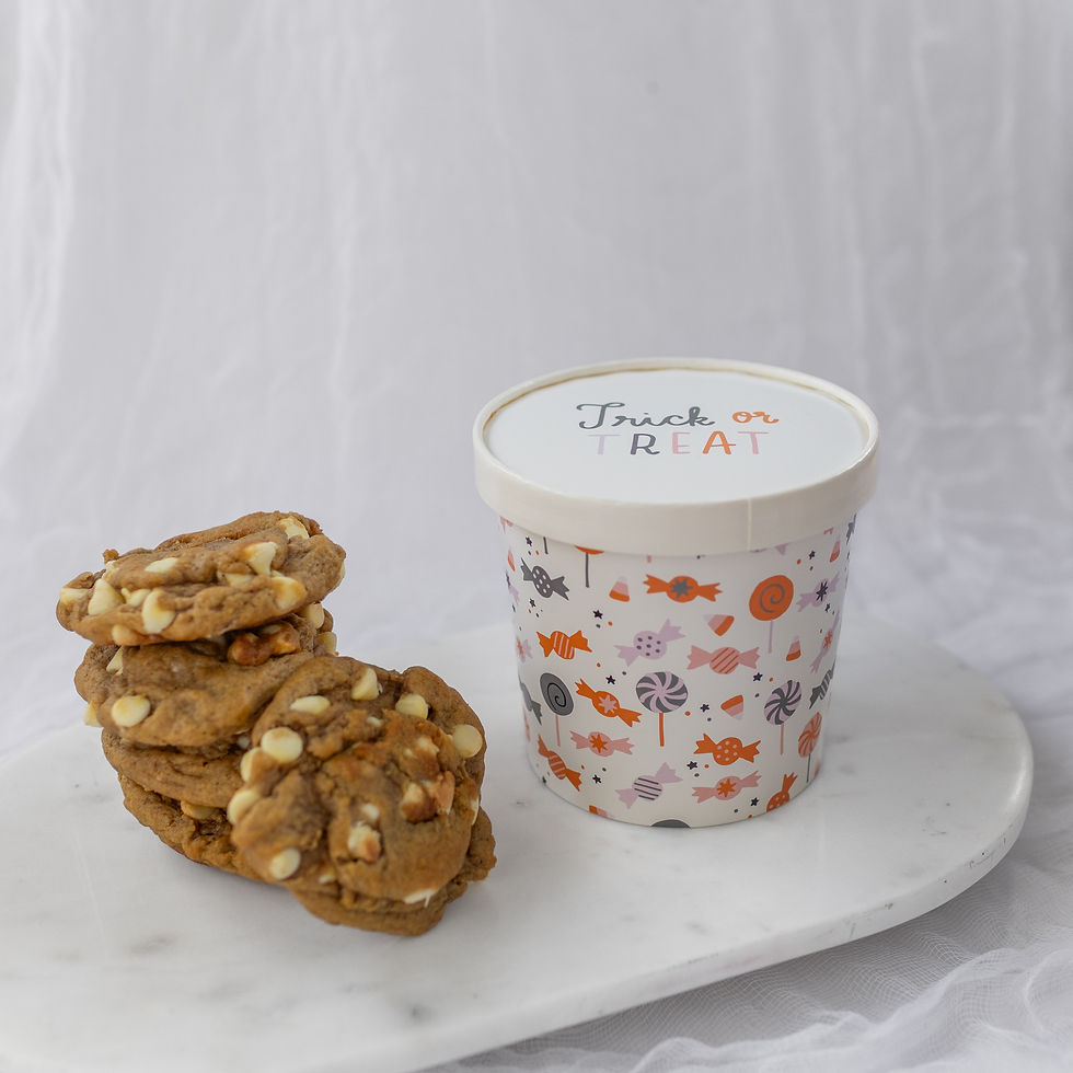 🎃 Chunky White Chocolate Chip Pumpkin Spice Cookies