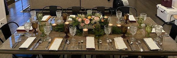 Private dinner party.