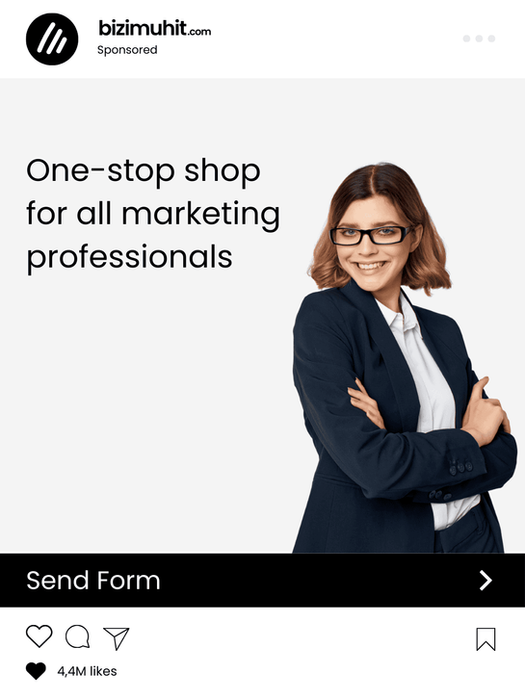 Promote your services and products on Instagram ads.