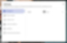 It is also possible to change the direction of the navigation menu from settings.