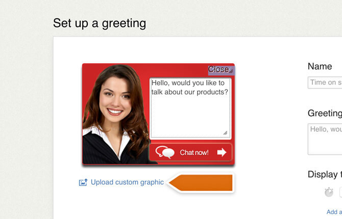LiveChat Karşılama Oluşturma