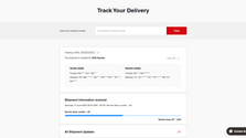 Wix Velo Order Tracking App for Bub Express