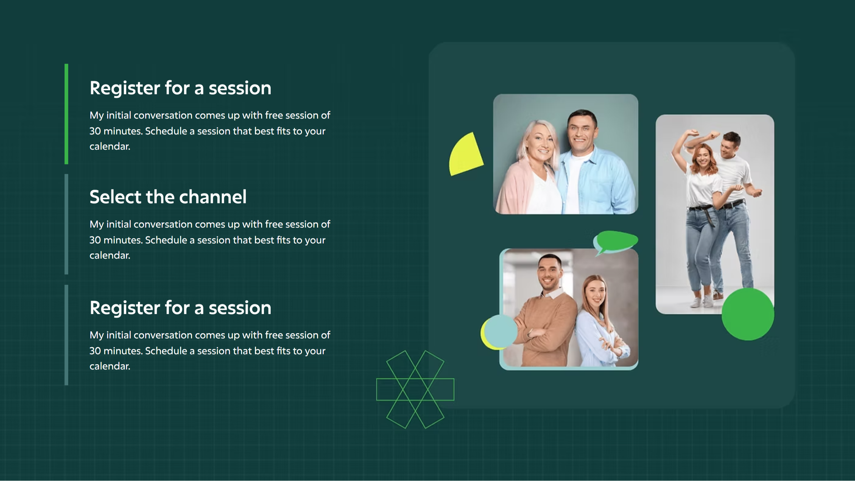 Nera Therapy online scheduling software by Bizimuhit.