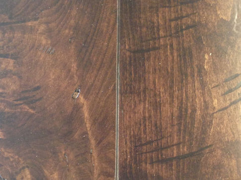 Medium Walnut - Distressed Finish on Soft Maple (for furniture and box timber only)