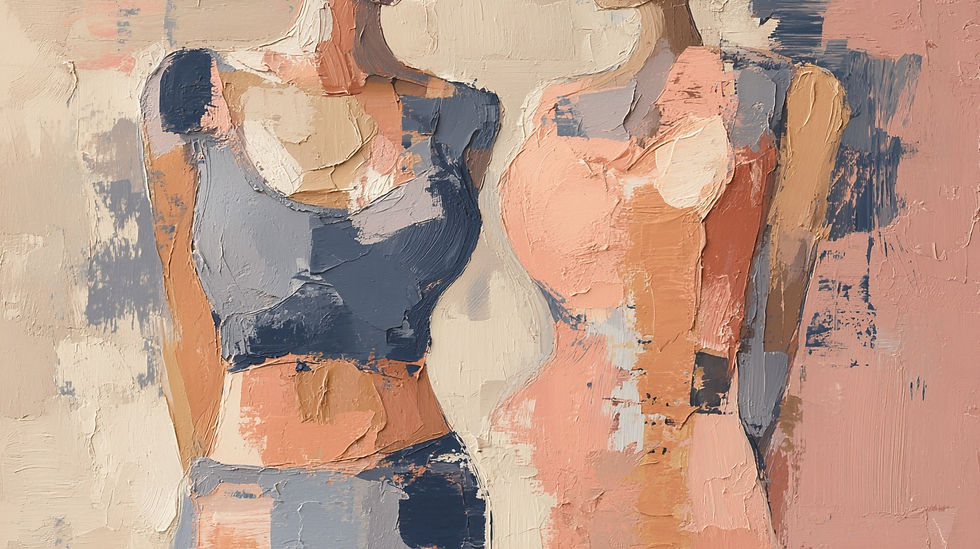 Abstract painting for Dr Duncan Taylor