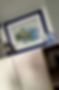 Dettagli_quadro_cornice_blu_decorazioni_La_Casa_del_Conte_Holiday_House_Sapri_Cilento.jpeg