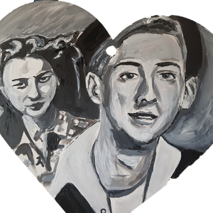 Parents
Acrylics on wood, 12 x 10