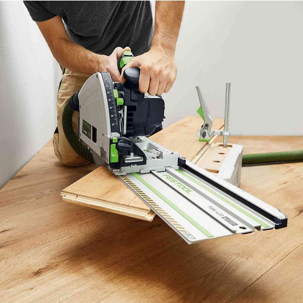Miniaturbild: Festool TS 60 KEBQ Plus-FS Tauchsäge mit Führungsschiene – Präzisionssäge 