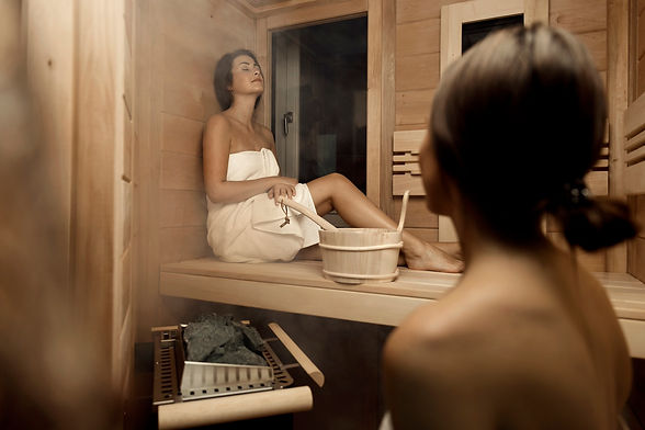 bemberg Sauna entspannen Detox Sauna gegen Rückenschmerzen Dampfbad Dampfsauna Sanarium Bi