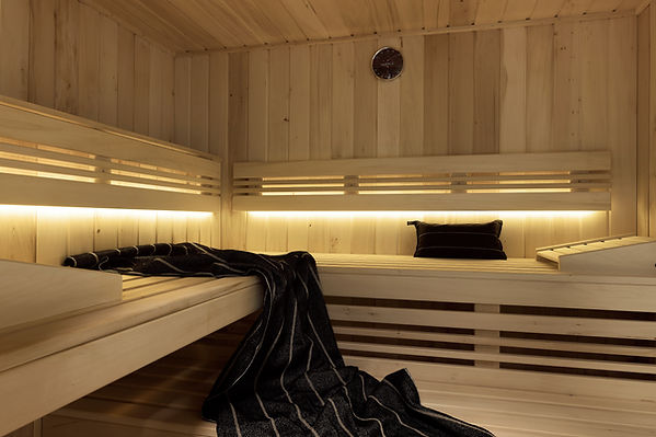 Sauna Ambientelicht warmweiß