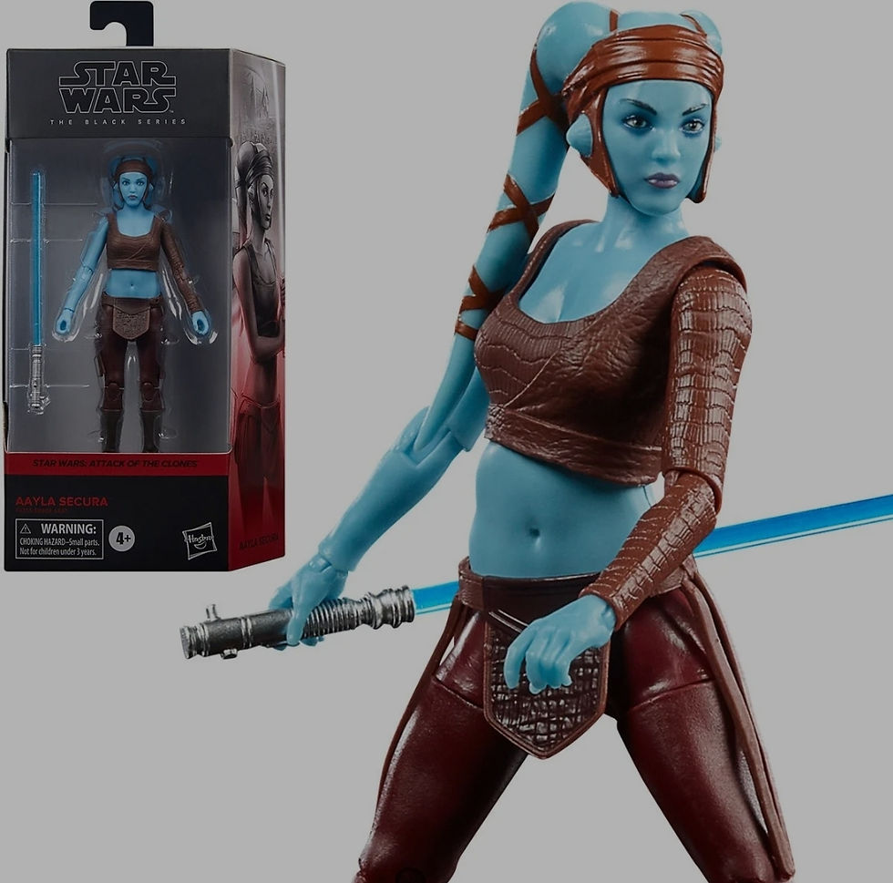 Thumbnail: Amy Allen Signed 'Aalya Secura' elite figure 