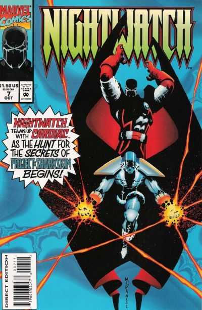 Thumbnail: Marvel Nightwatch Set 1992 issues 1-8