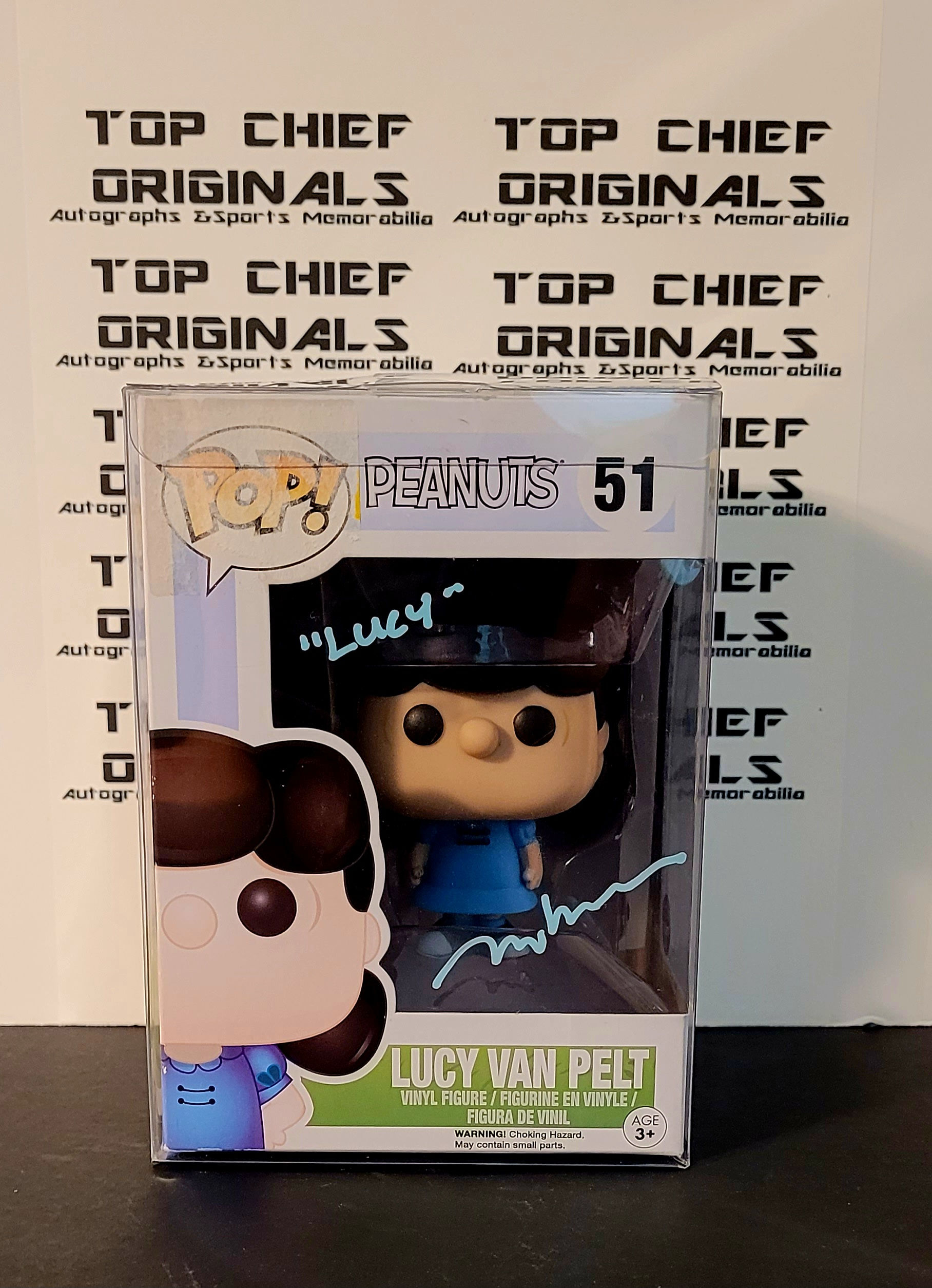 Melanie Kohn Signed "Penuts" #51 Funko Pop