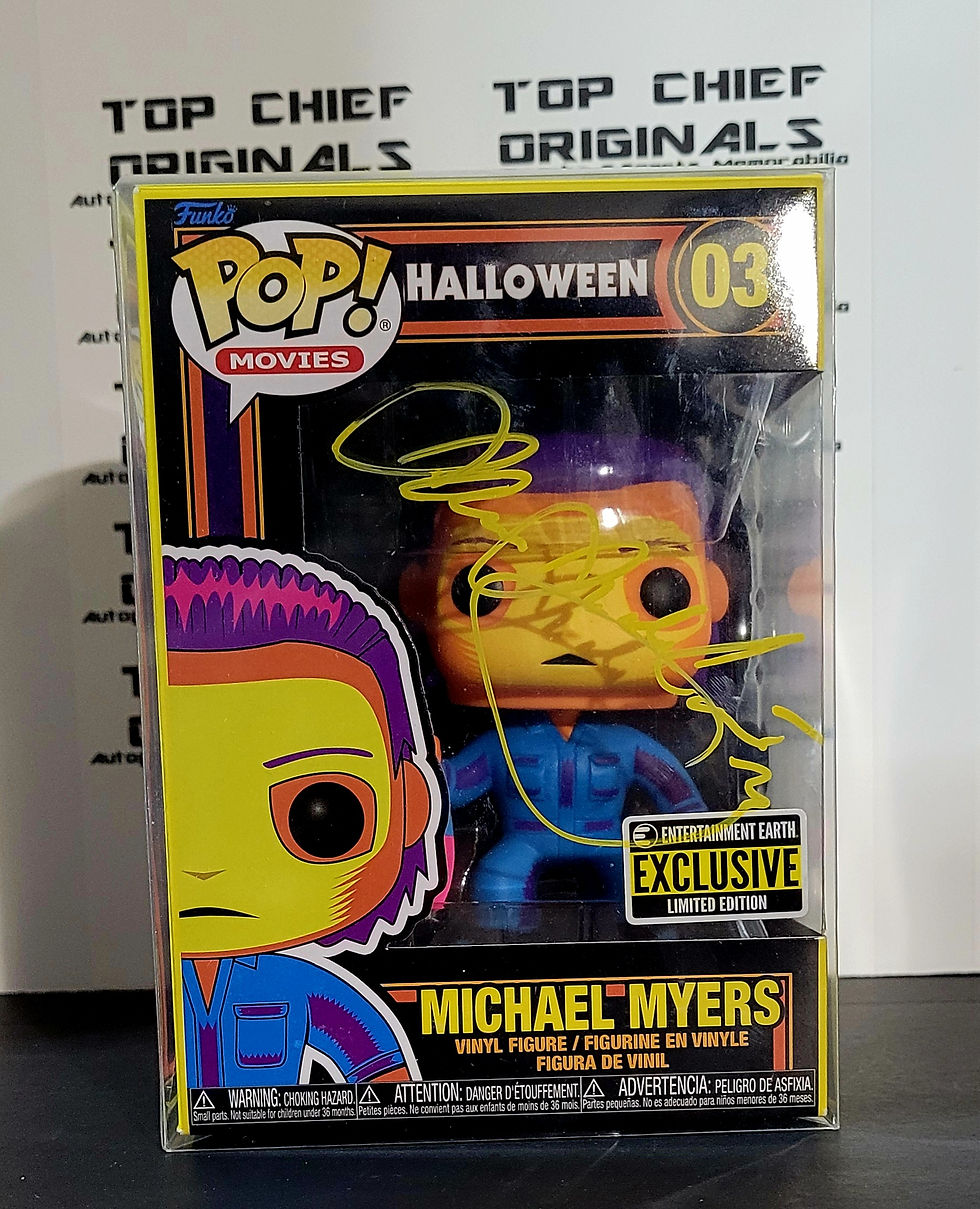 Thumbnail: James Jude Courtney Signed "Halloween"#3 Funko POP