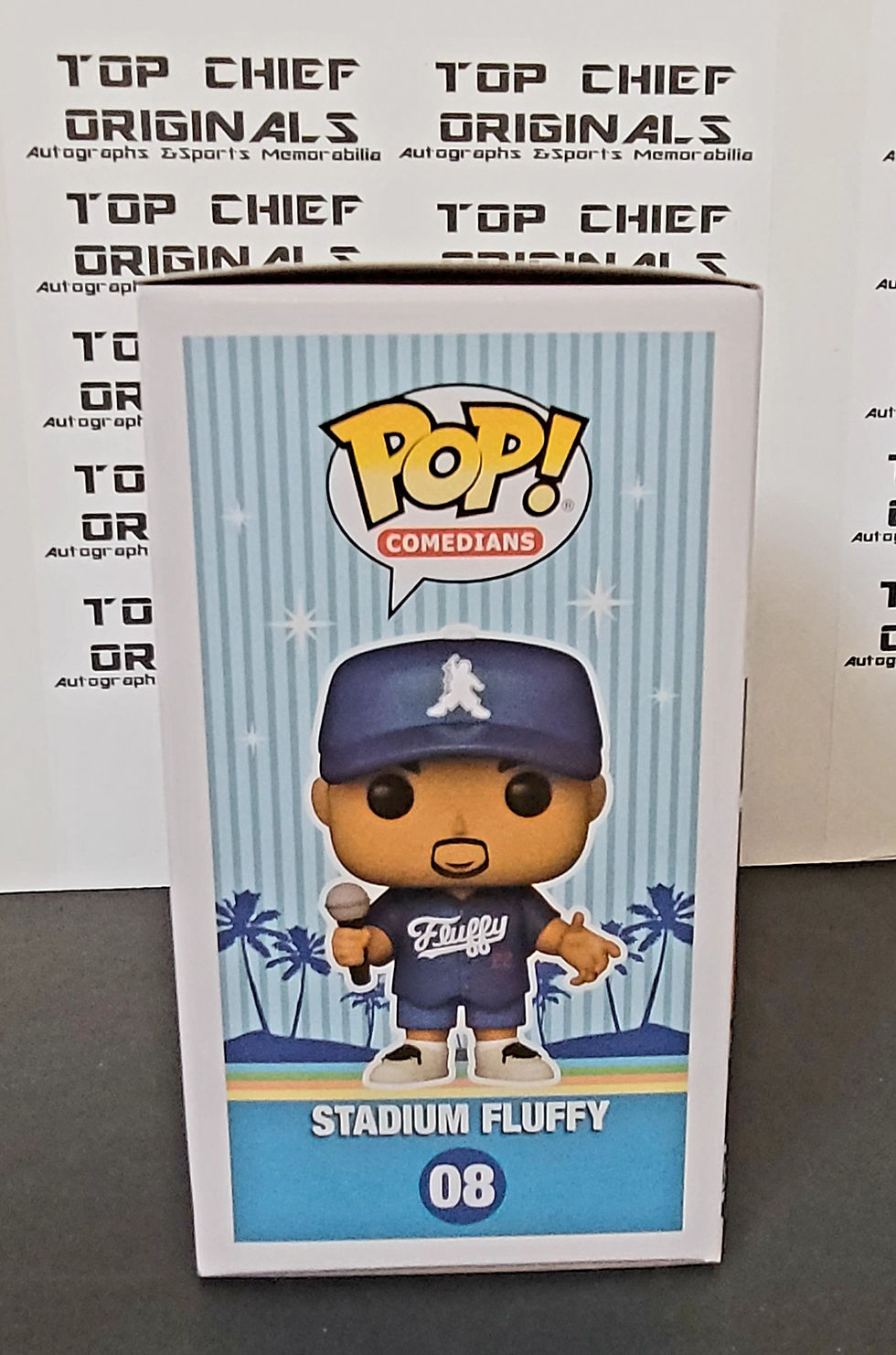 Thumbnail:  Gabriel Iglesias Signed "Stadium Fluffy"#8 Funko POP