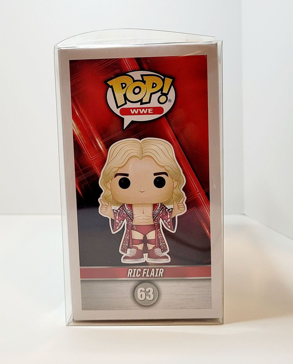 Thumbnail: Ric Flair signed "WWE"#63 Funko POP