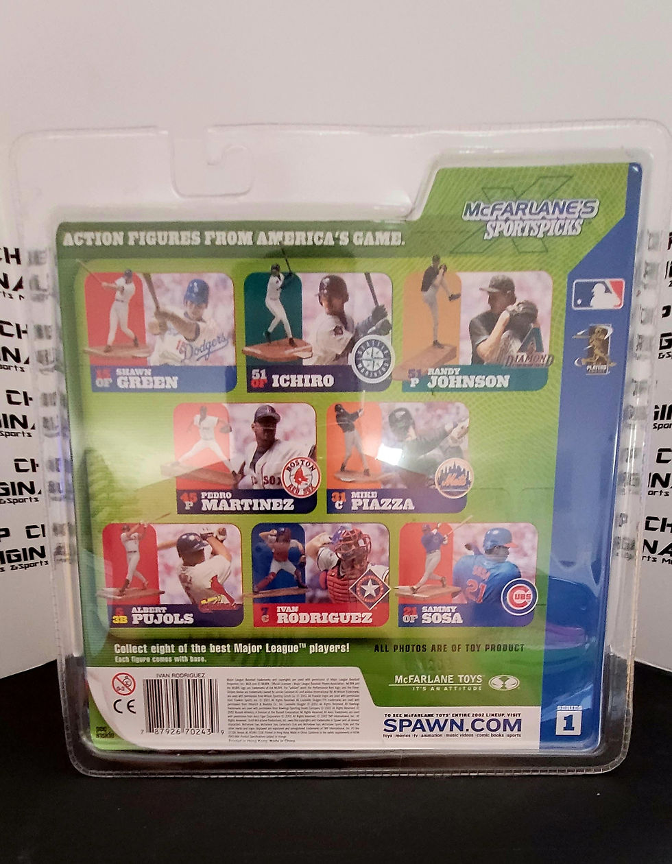 Thumbnail: Ivan Rodriguez Signed Mcfarlane Sports Figure