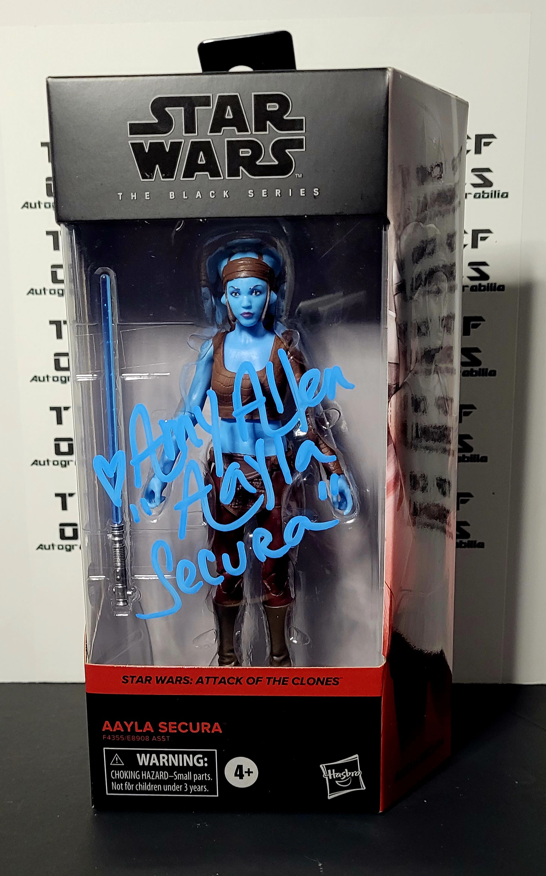 Amy Allen Signed 'Aalya Secura' elite figure