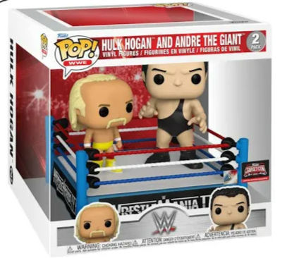 Hulk Hogan and Andre the Giant Funko 2 pack
