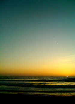imperial beach sunset (somber) 2