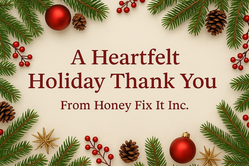 “Celebrating the Season: A Heartfelt Thank You to Our Customers, Crew & Community”